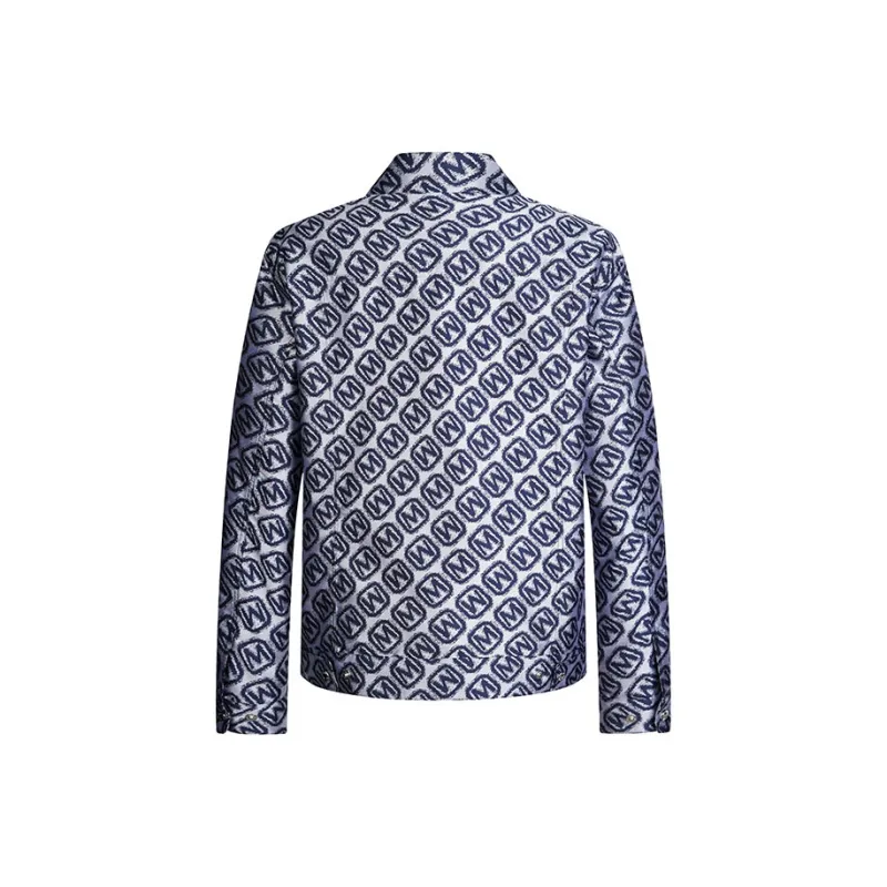 MANGANO Jackets & Coats Men's Navy Blue-1