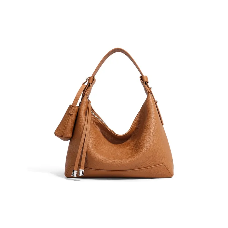 FAIRWHALE Top Grain Cow Leather Portable Crossbody Bag Shoulder Bag Regular Women's Multicolor-9