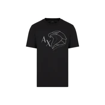 ARMANI EXCHANGE SS24 T Shirt Men's Black
