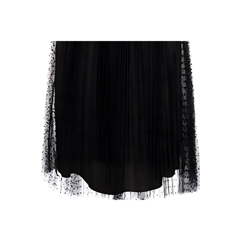 RED VALENTINO Casual Long Skirts Women's Black-4
