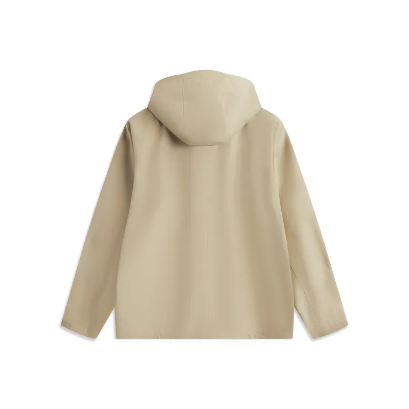 LiNing Sports Life Collection Jackets Coats Men's Ochre Khaki-1