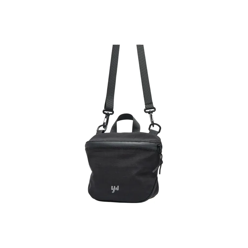 MOYYI Oxford Backpack, Messenger Bag, Shoulder Bag, Crossbody Bag Medium Size Men's Black-1