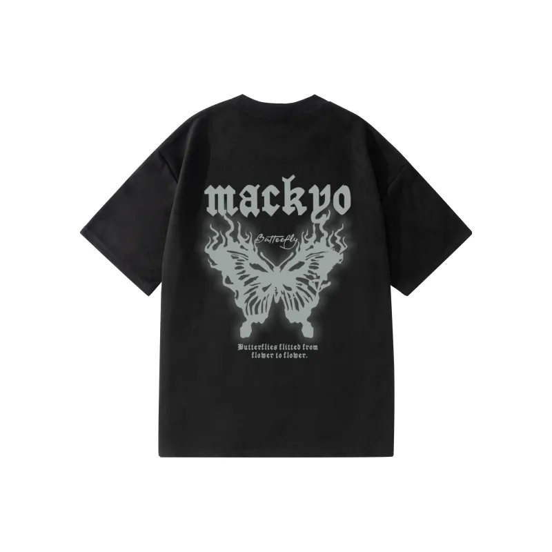 Mackyo Heavyweight T Shirt Unisex-8