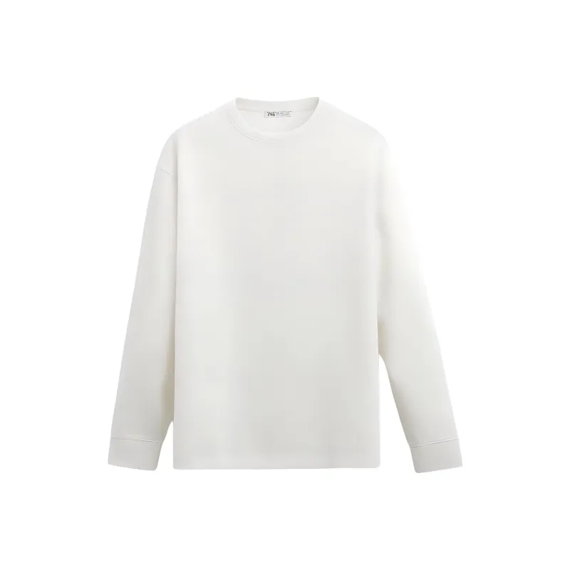ZARA T Shirt Men's Frosted White-0