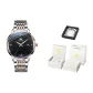 Steel Band Rose Case Black Dial[Luxury Box]