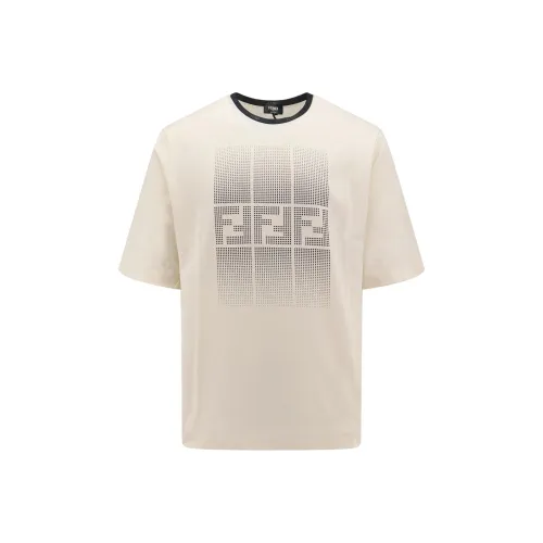 FENDI FF motif Cotton T shirt