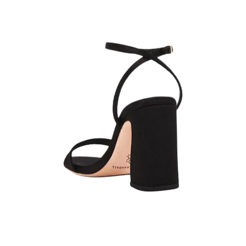 Loeffler Randall Malia Strap Sandals 9cm Women's Black-3