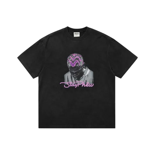 Phew T-Shirts Unisex Black