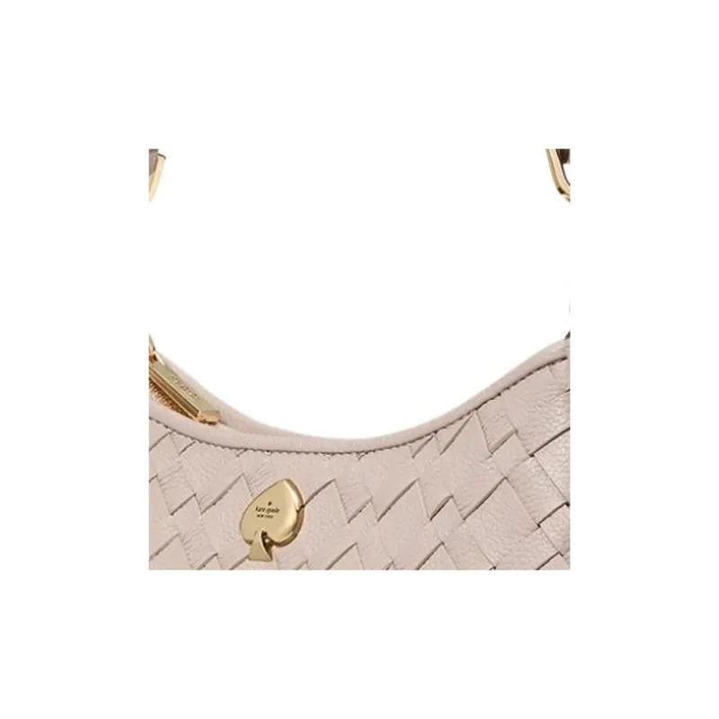 Kate Spade Cow Leather Crossbody Bag, Shoulder Bag Trumpets Women's Khaki-5