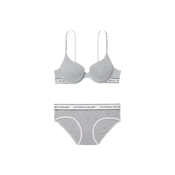 Victoria's Secret Underwear Set Women's Gray