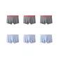 6 Pack (Dark Gray 3+Light Blue 3)