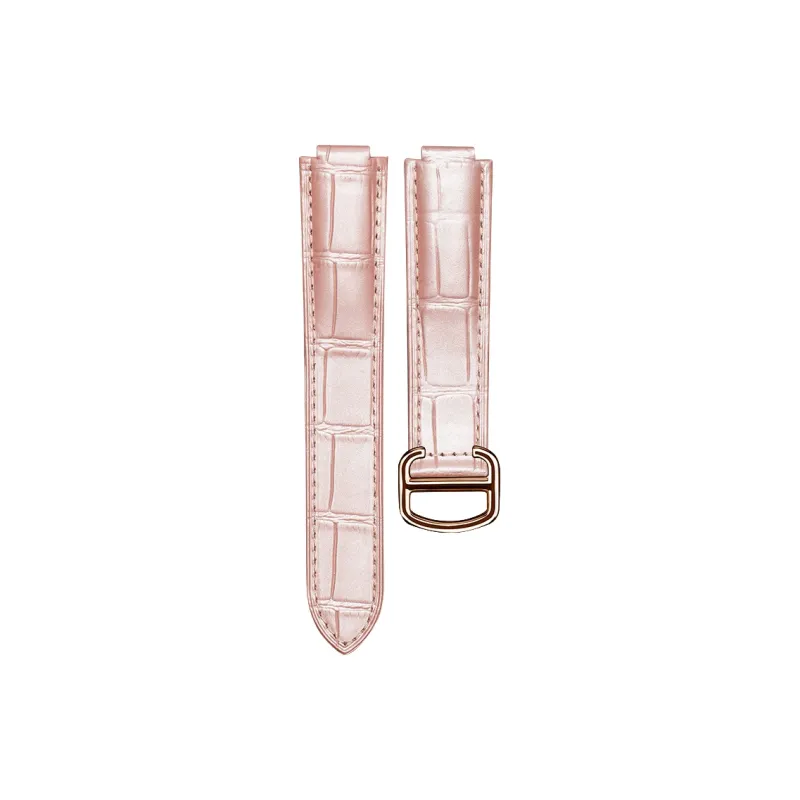 WOALMORN Cartier Compatibility Watch Band 20 12cm Cowhide Leather Material-10