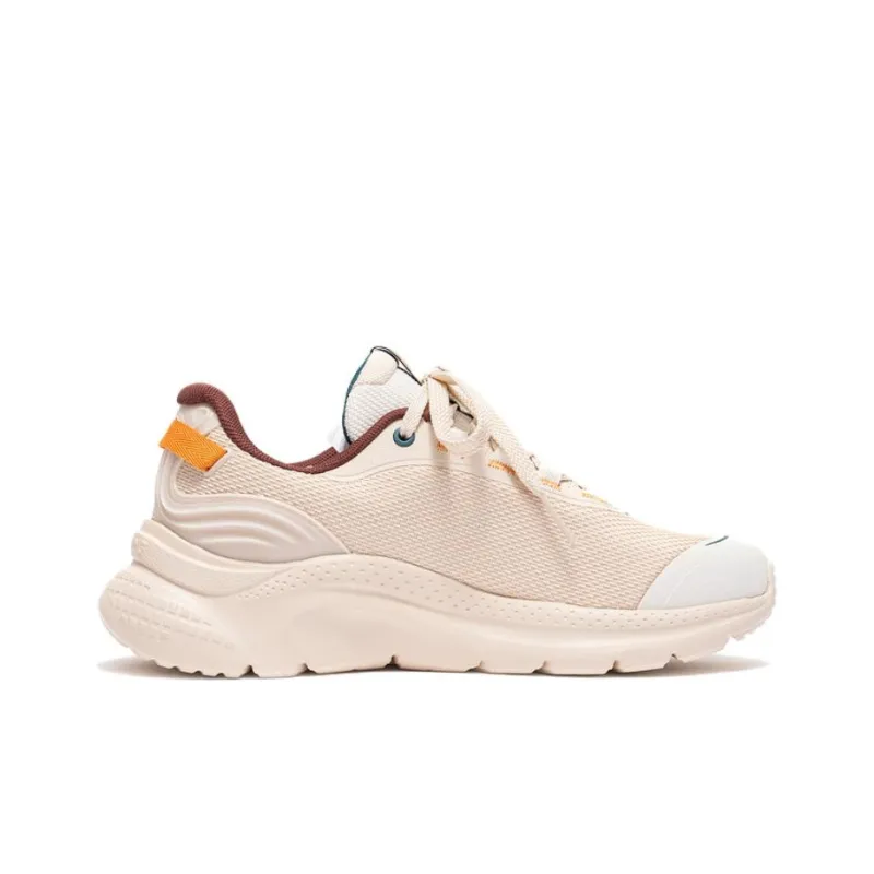 LiNing Liuyun Abrasion Resistant Slip Resistant Low Top Casual Running Shoes Men's Pink White-1