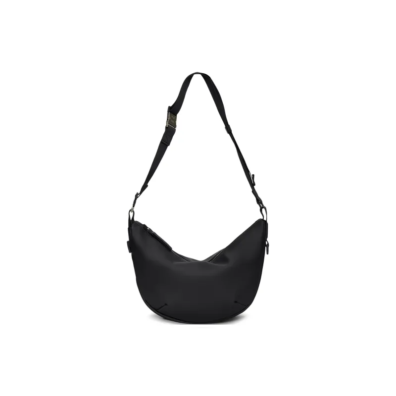 Rains PU Crossbody Bag Shoulder Bag Unisex Black-0