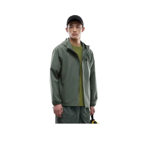 Anta Outdoor Collection Jackets Coats Men's Washing Seaweed Green