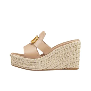 DIOR 30 Montaigne Abrasion Resistant Slide Slippers 9.5cm Women's Beige