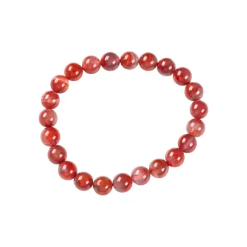 Execute The Blessing Southern Red Agate Fine Jade Bracelets Unisex