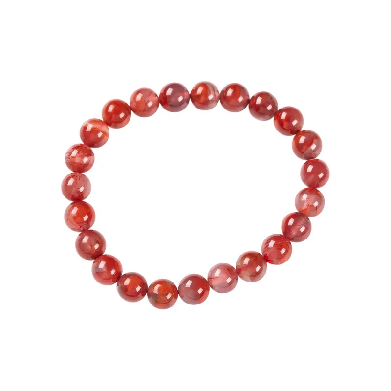 Execute The Blessing Southern Red Agate Fine Jade Bracelets Unisex-0