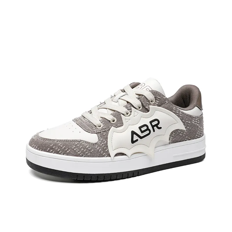 ABIDJAN Low Top Skateboard Shoes Unisex Denim Khaki-1