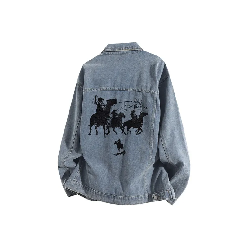FAX FOR FMACM Denim Jacket Unisex-3