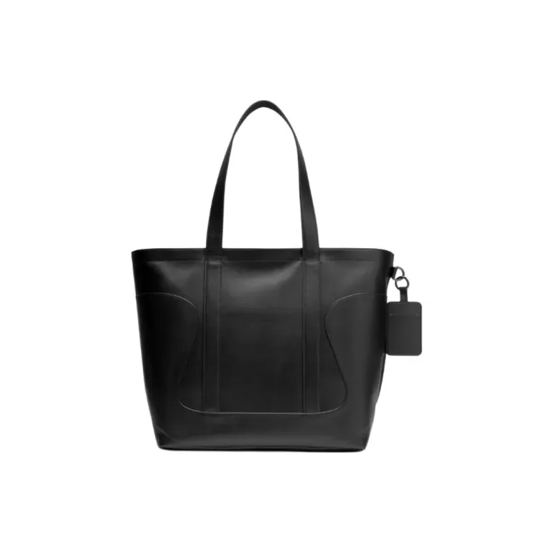 Lululemon Recycled Polyester Tote Bag, Shopping Bag, Handbag Unisex Black & Orange-1