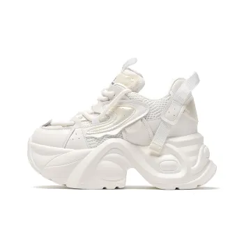 CARDANRO Low Top Platform Height Increasing 10cm Chunky Sneakers Women's