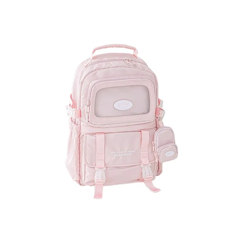 Rosyposy Fabric Backpack Versatile Travel Lightweight Backpack Ins Backpack Regular Unisex Multicolor-2