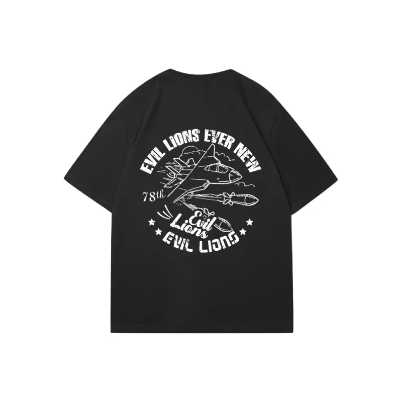 Evil Lions T Shirts Unisex-2