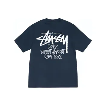 Stussy x DSM T Shirt Unisex Marine Blue