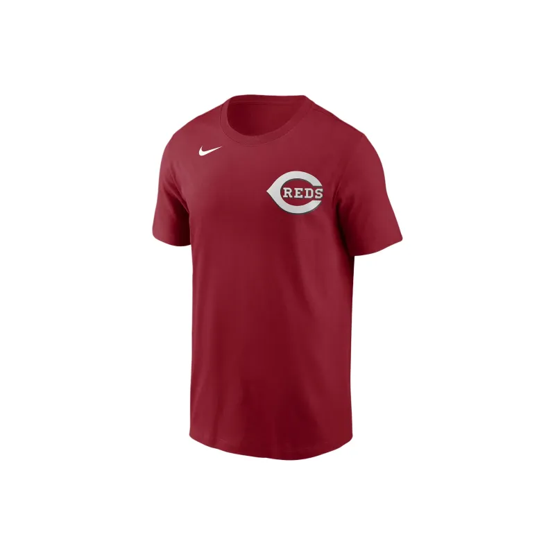 Nike MLB Collaboration Cincinnati Reds Joey Votto T-Shirt Men's Red-0