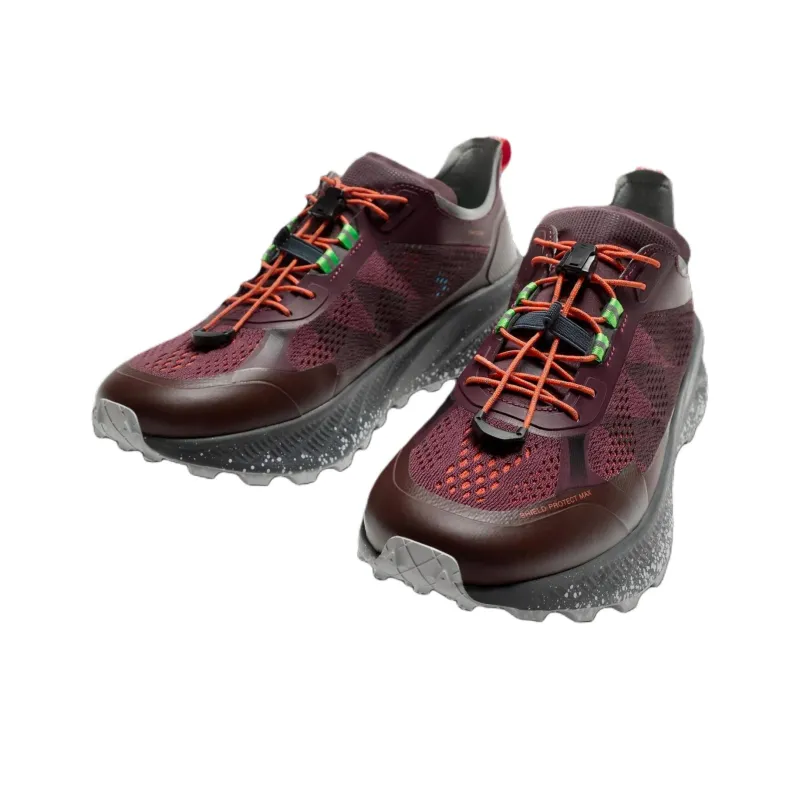 ZARA Low Top Running Shoes Men's Red-1