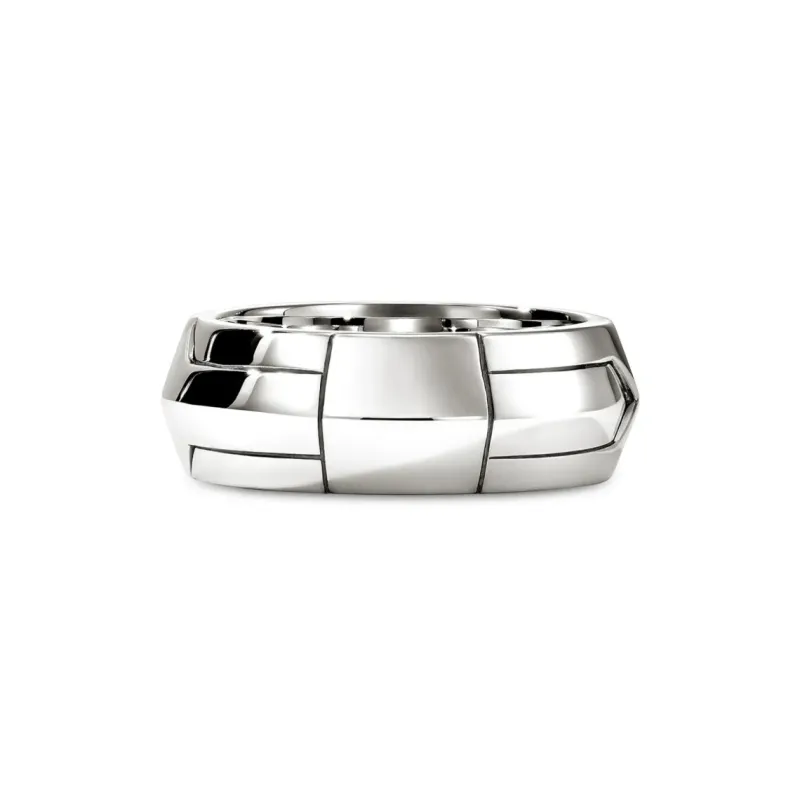 John Hardy Sterling silver Icon 50 Ring-1