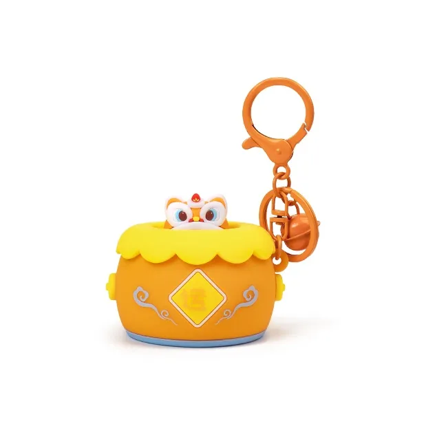 Jinnew Silicone Keychains Unisex-8