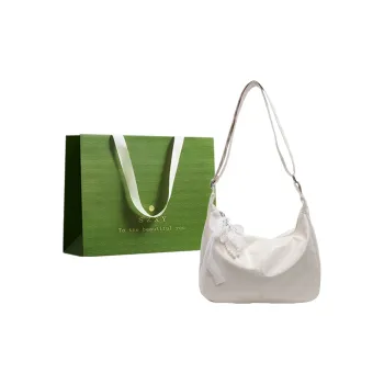 Three Ducklings PU Shoulder Bag Women's Ecru/Pink/Blue/Black