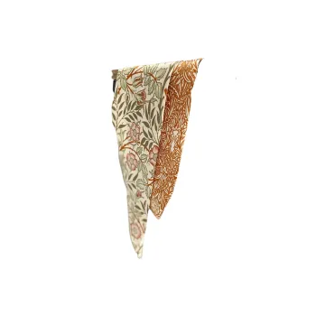 Yamaichi Maru Twill Satin Silk Scarves Women's