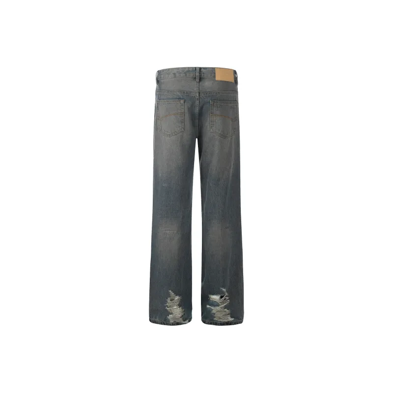 MT99 Jeans Unisex Vintage Blue-1