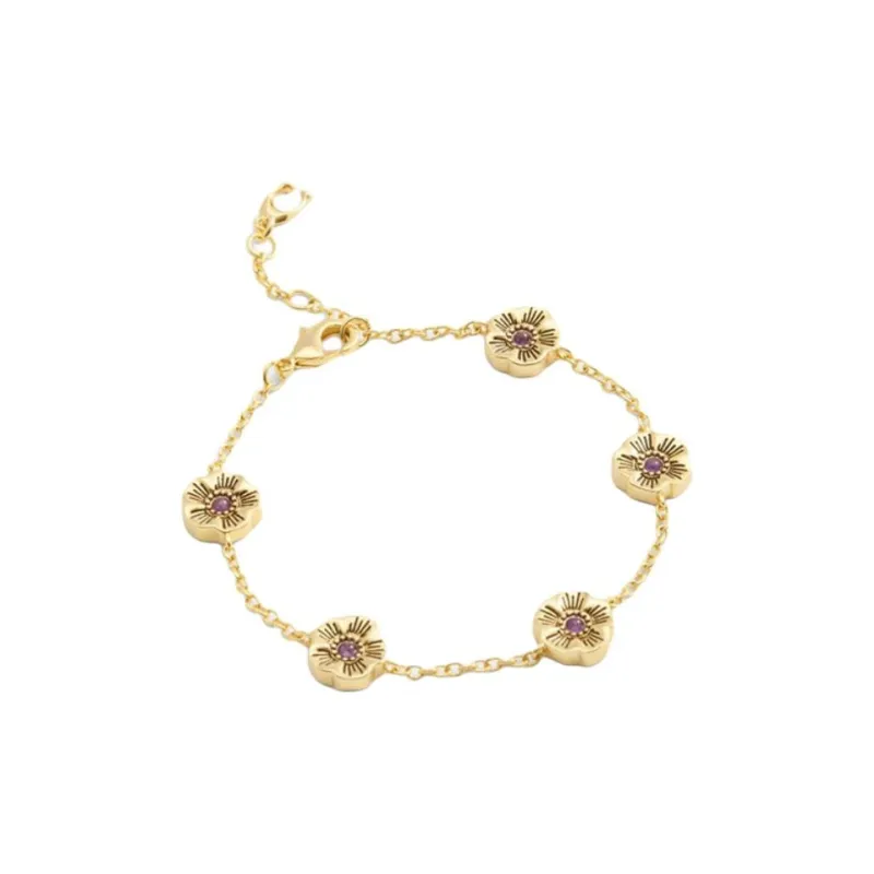 COACH Copper Bracelets Women's Gold-0