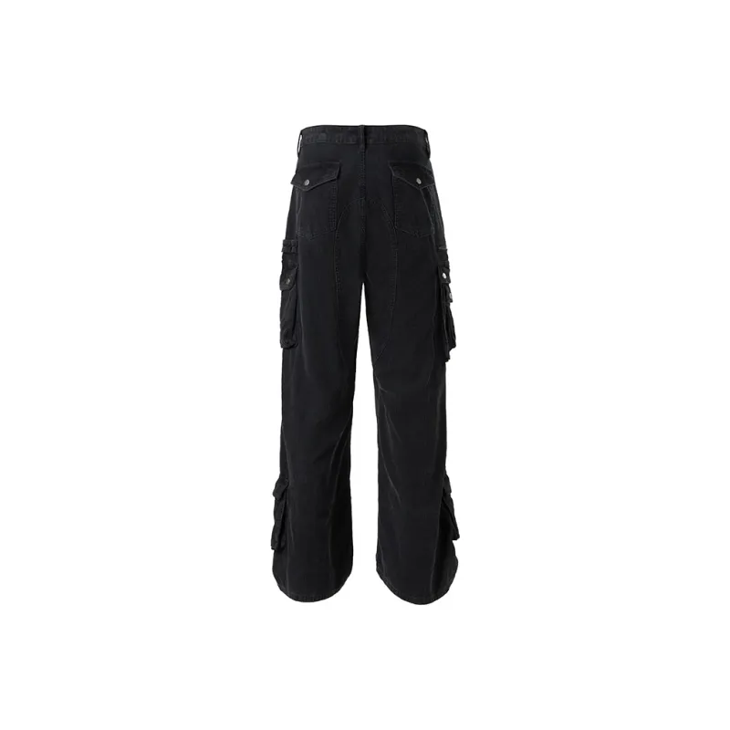 CATSSTAC Casual Pants Unisex Black-1