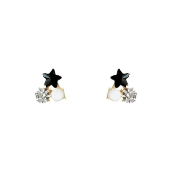Universe Search S925 Silver Stud Earrings Women's