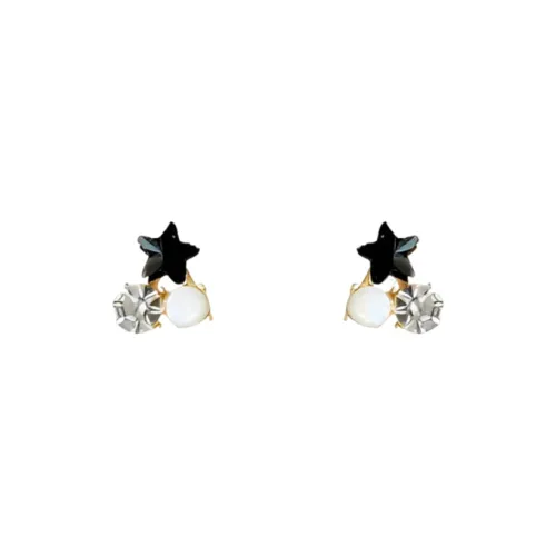 Universe Search S925 Silver Stud Earrings Women's