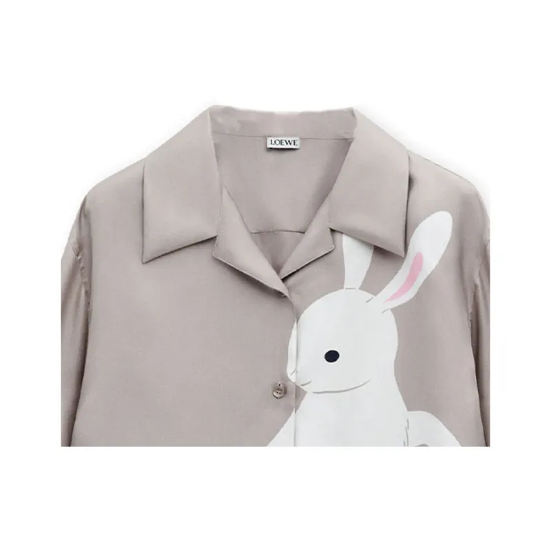 LOEWE X Suna Fujita Printed Shirt-2