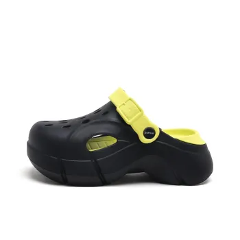 DAPHNE Clogs Women's Black Green