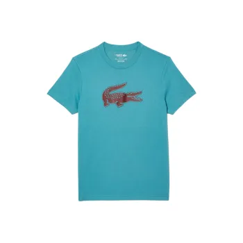 LACOSTE T Shirts Men Blue Red