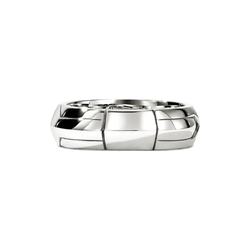 John Hardy Sterling silver Icon 50 Ring-1