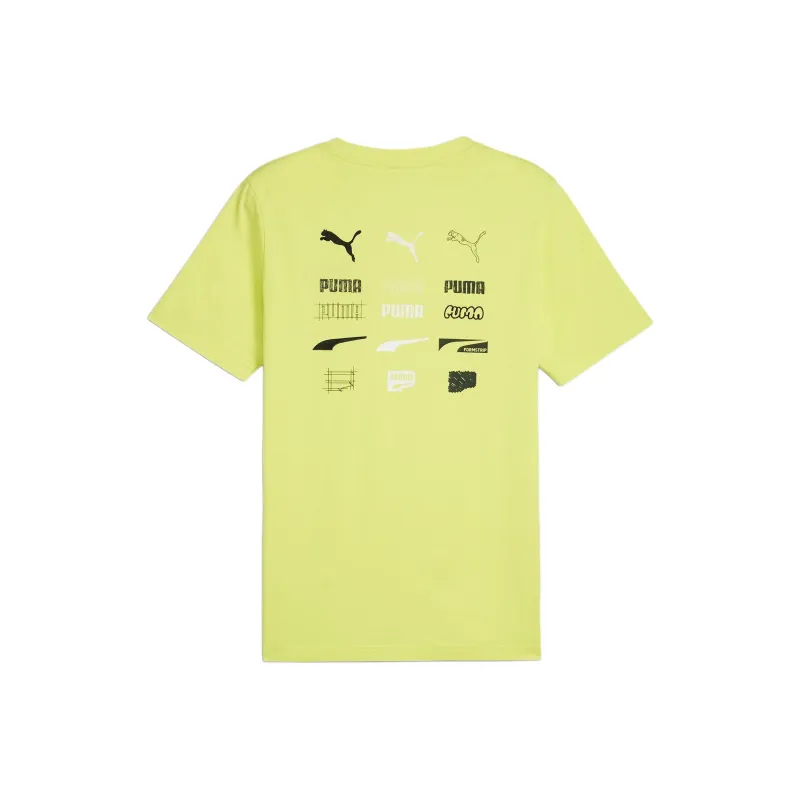 PUMA CLASSICS T Shirt Men's Lime Green-0