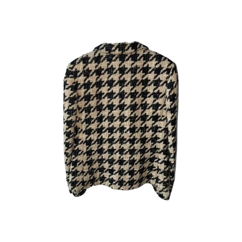 CHANEL Jackets & Coats Women's Black White-1