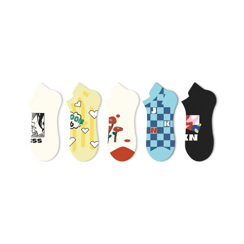JKN No Show Socks Women's 5 Pack-30