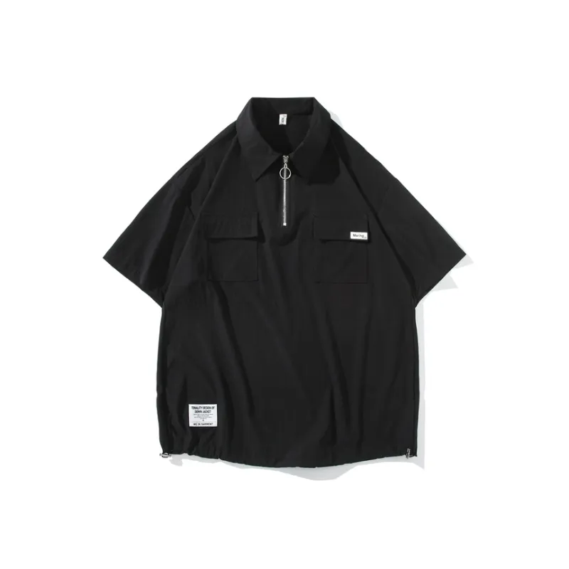 YooMore Drop Shoulder Sleeve T-Shirt Unisex-0