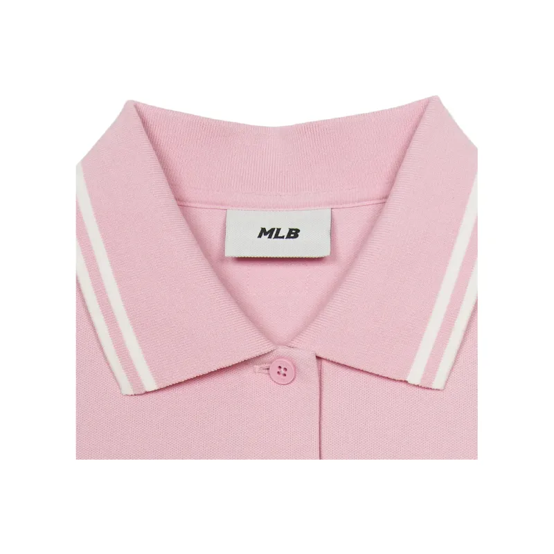 MLB Polo Shirts Women's Pink-3