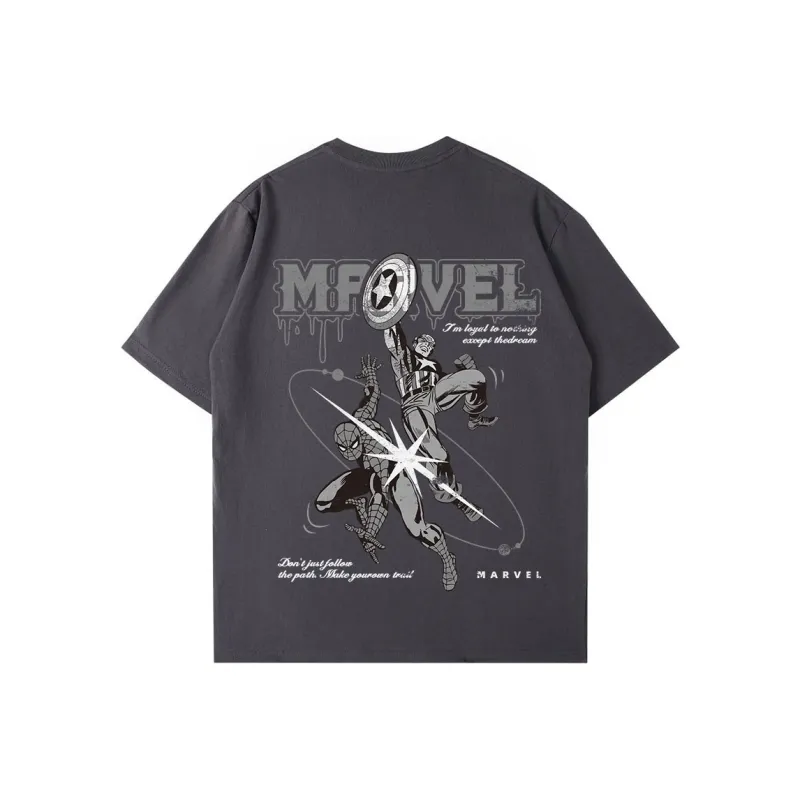 MARVEL The Avengers Series T-Shirt Unisex Black-17